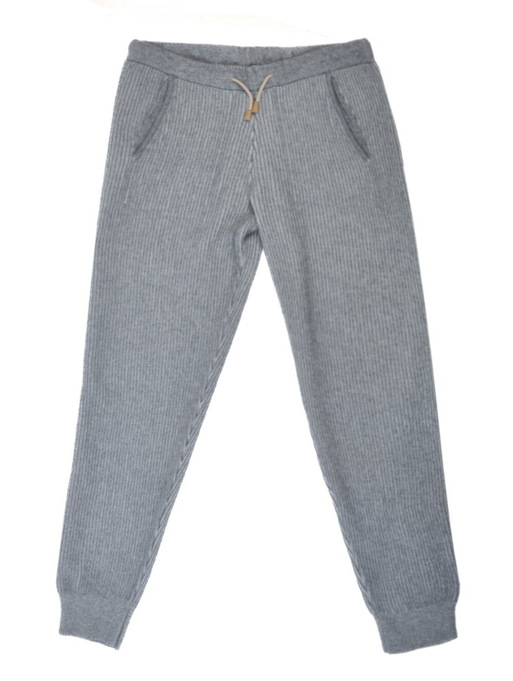 Eleventy Platinum Grey Cashmere Joggers XXL 33710
